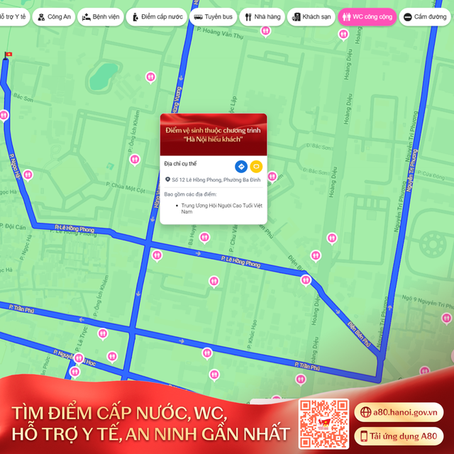 Hà Nội ra mắt ứng dụng A80, chỉ bằng một cú chạm, người dân và du khách nhận chi tiết lộ trình diễu binh diễu hành, hạn chế giao thông- Ảnh 5.