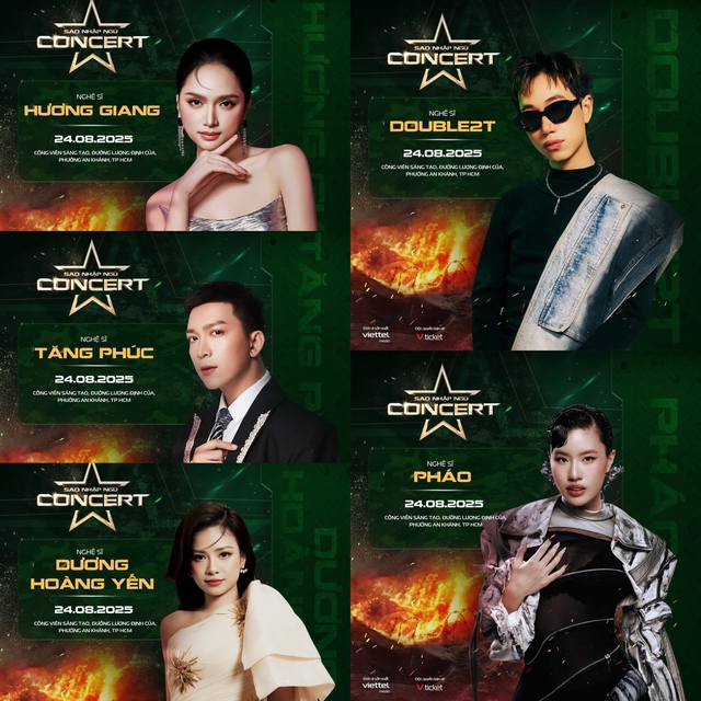 Tháng 8 bùng nổ với bốn “Concert Quốc gia” không thể bỏ lỡ - Ảnh 8. Tháng 8 bùng nổ với bốn “Concert Quốc gia” không thể bỏ lỡ - Ảnh 8.