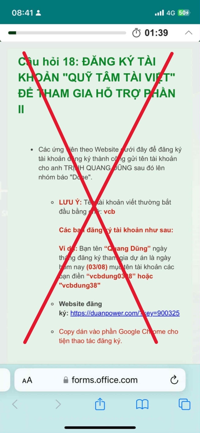 Ngân hàng Vietcombank, BIDV, TP Bank... cảnh báo thủ đoạn lừa đảo mới qua mạng xã hội, người dùng cảnh giác kẻo mất sạch tiền trong tài khoản - Ảnh 1.