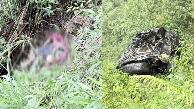 Danh tính thi thể đang phân hủy trong ô tô dưới vực sâu núi Mẫu Sơn- Ảnh 1. Danh tính thi thể đang phân hủy trong ô tô dưới vực sâu núi Mẫu Sơn- Ảnh 1.