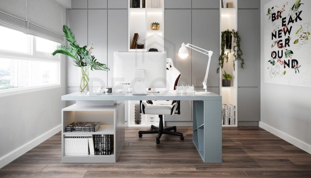 Các yếu tố cần lưu ý khi đặt bàn làm việc trong nhà để tăng hiệu suất và tài lộc - Ảnh 1. Các yếu tố cần lưu ý khi đặt bàn làm việc trong nhà để tăng hiệu suất và tài lộc - Ảnh 1.