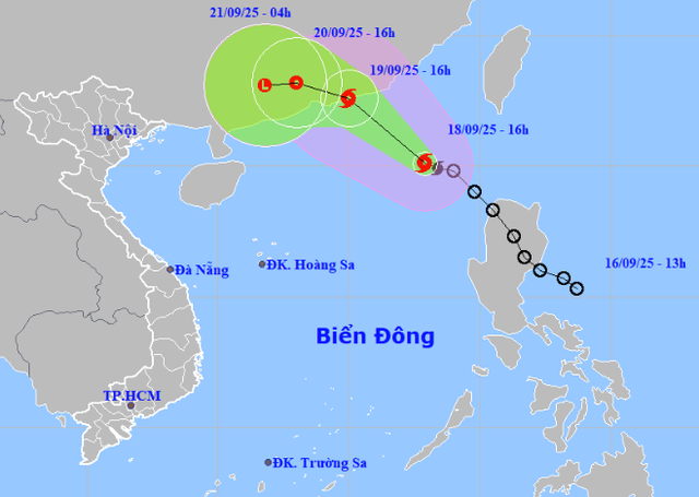 Bão số 8 chưa qua, Biển Đông lại sắp đón bão số 9 cường độ mạnh khả năng ảnh hưởng đất liền nước ta - Ảnh 2.