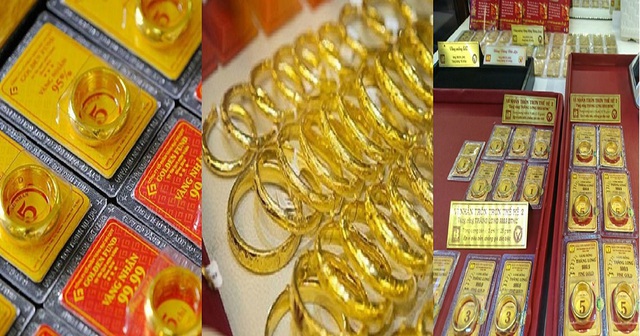 Giá vàng hôm nay 18 / 9: Vàng SJC , nhẫn BTMC giảm giá trên thị trường - Ảnh 2.