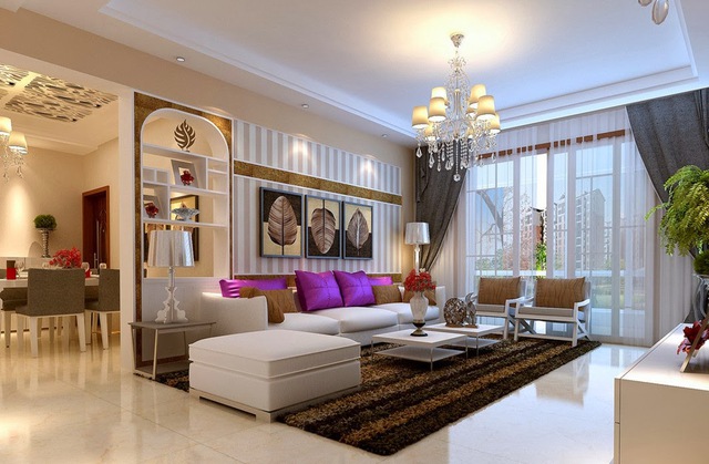 Lý do nên sử dụng đèn hắt trang trí phòng khách - Ảnh 3.