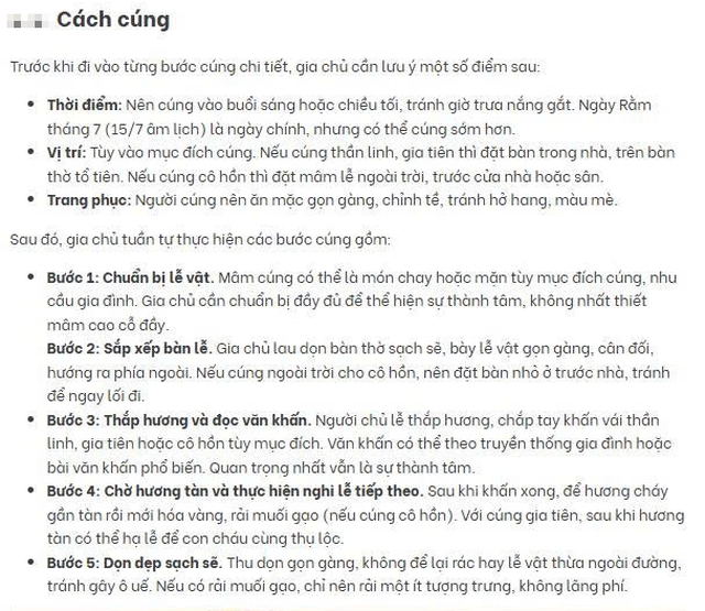 Giải tỏa nỗi sợ cúng cô hồn - dân gian cúng vì thương không phải vì sợ - Ảnh 4.