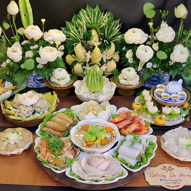 Mâm lễ cúng Rằm tháng 7 đẹp mắt và ý nghĩa cho gia đình bạn - Ảnh 6. Mâm lễ cúng Rằm tháng 7 đẹp mắt và ý nghĩa cho gia đình bạn - Ảnh 6.