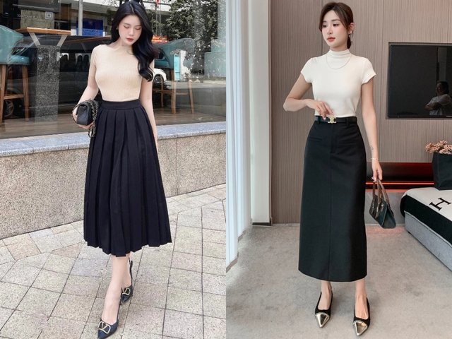 Bí quyết mix đồ cực chất với áo thun ôm để tôn lên phong cách riêng biệt - Ảnh 2. Bí quyết mix đồ cực chất với áo thun ôm để tôn lên phong cách riêng biệt - Ảnh 2.