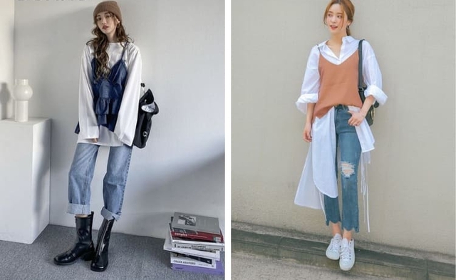 Cách phối đồ cực xinh cho mùa thu - Ảnh 3. Cách phối đồ cực xinh cho mùa thu - Ảnh 3.