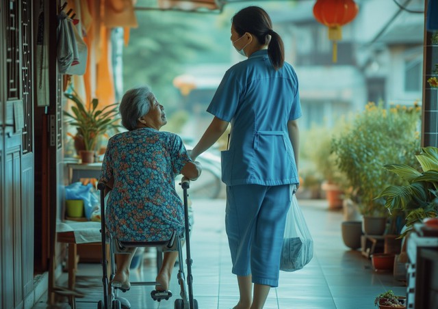 Sau 3 năm chăm mẹ, t&ocirc;i nhẹ l&ograve;ng khi đưa b&agrave; v&agrave;o viện dưỡng l&atilde;o - Ảnh 1.