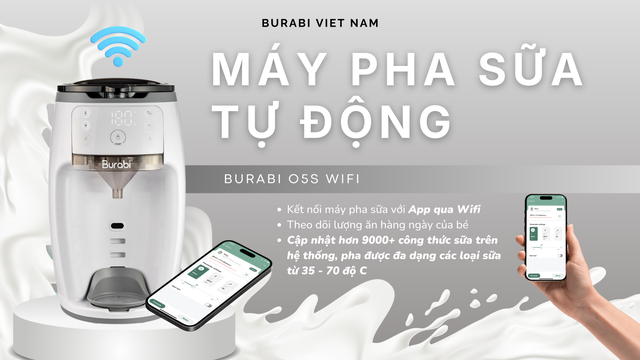 M&aacute;y pha sữa Burabi &ndash; Bước tiến lớn trong c&ocirc;ng nghệ chăm s&oacute;c trẻ nhỏ - Ảnh 3.