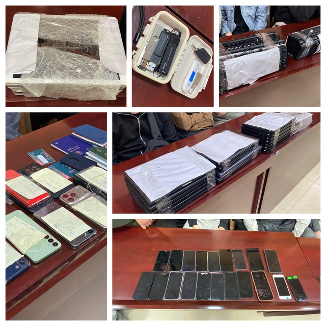 H&agrave; Nội: Đột k&iacute;ch biệt thự hạng sang, 'cất lưới' ổ nh&oacute;m người nước ngo&agrave;i lừa đảo qua mạng - Ảnh 3.