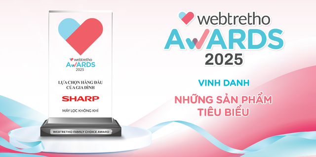 Sản phẩm Sharp được vinh danh Lựa chọn h&agrave;ng đầu của gia đ&igrave;nh, khẳng định vị thế thương hiệu được tin d&ugrave;ng từ cộng đồng gia đ&igrave;nh Việt - Ảnh 1.