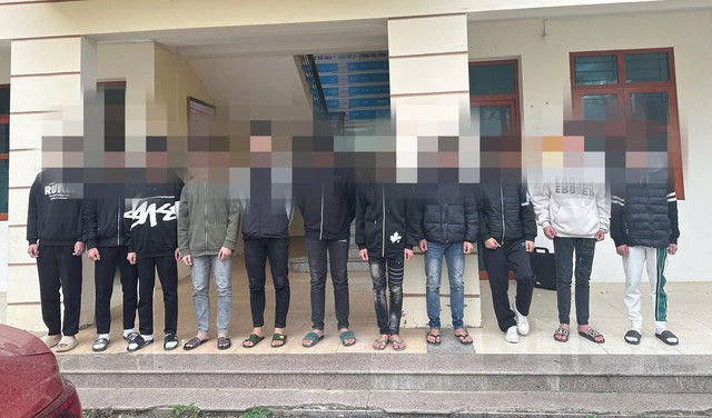 Khởi tố 11 thanh , thiếu ni&ecirc;n G&acirc;y rối trật tự c&ocirc;ng cộng tại Th&aacute;i Nguy&ecirc;n - Ảnh 1.