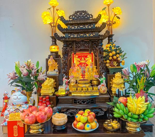 Khi chưa lập b&agrave;n thờ trong nh&agrave; th&igrave; c&uacute;ng Thần t&agrave;i ở đ&acirc;u? - Ảnh 1.