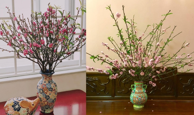 Top cắm hoa b&agrave;n thờ đẹp Tết 2026, đơn giản &yacute; nghĩa - Ảnh 7.