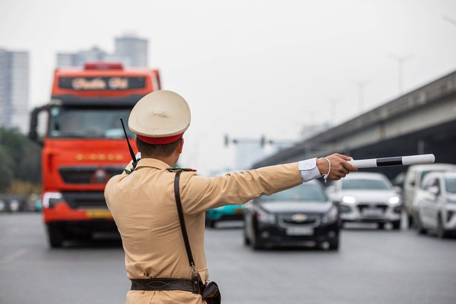 Tình hình giao thông Hà Nội Sau Tết Dương lịch 2026: Thoáng đãng , không ùn tắc - Ảnh 4. Tình hình giao thông Hà Nội Sau Tết Dương lịch 2026: Thoáng đãng , không ùn tắc - Ảnh 4.