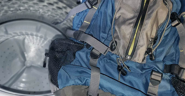 Mẹo giặt balo bằng máy giặt ít người biết - Ảnh 1. Mẹo giặt balo bằng máy giặt ít người biết - Ảnh 1.