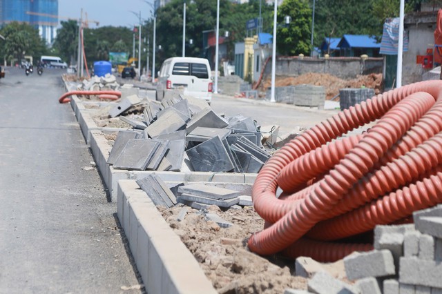 Cận cảnh tuyến Vành đai 2.5 thông xe kỹ thuật, mở luồng di chuyển qua khu đô thị 'nhà giàu' - Ảnh 7.
