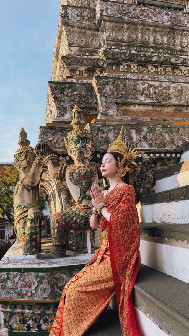 Khoảnh khắc t&igrave;nh tứ của Việt Anh - Quỳnh Nga ở Th&aacute;i Lan - Ảnh 6.