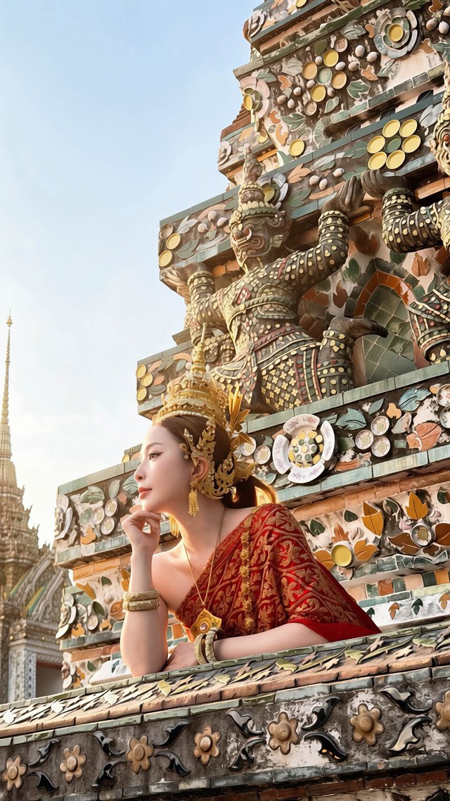 Khoảnh khắc t&igrave;nh tứ của Việt Anh - Quỳnh Nga ở Th&aacute;i Lan - Ảnh 7.