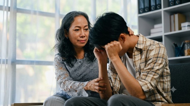 'Mẹ ơi, con đi l&agrave;m đ&atilde; qu&aacute; mệt rồi!': C&acirc;u n&oacute;i l&uacute;c nửa đ&ecirc;m của con trai khiến t&ocirc;i lặng người nh&igrave;n lại sai lầm năm xưa - Ảnh 1.