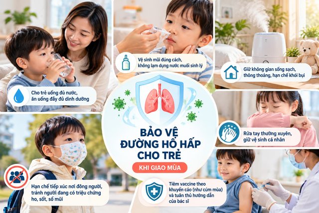 Thời tiết giao mùa, cảnh báo dấu hiệu bệnh hô hấp nguy hiểm ở trẻ - Ảnh 2.