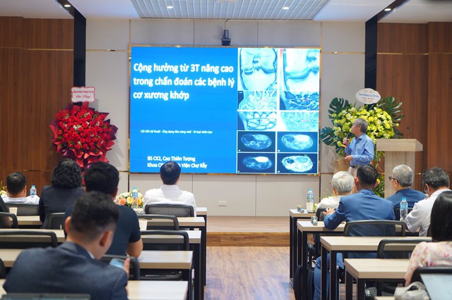Bệnh viện E đưa hệ thống MRI 3.0 Tesla ứng dụng AI v&agrave;o hoạt động - Ảnh 1.