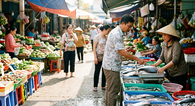 Chồng n&oacute;i đi c&acirc;u c&aacute;, vợ kh&ocirc;ng ngờ một lần đi chợ lại phơi b&agrave;y lời n&oacute;i dối của anh - Ảnh 1.