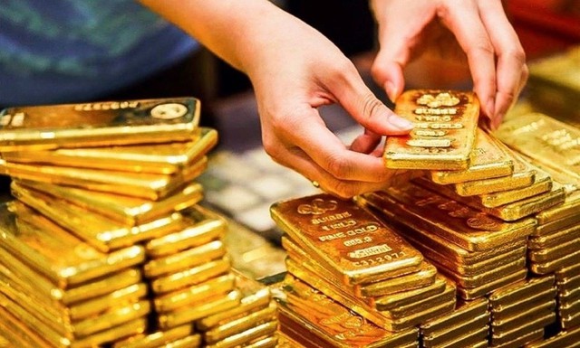Giá vàng hôm nay 18/10: Vàng SJC, vàng nhẫn Bảo Tín Minh Châu, Doji bao nhiêu khi giá thế giới tăng - Ảnh 1.