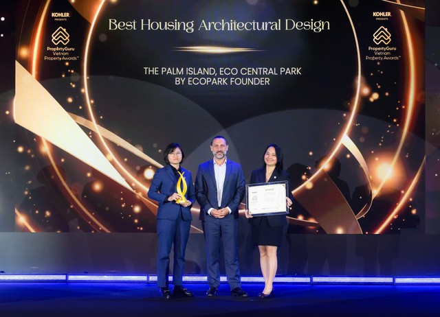 Nh&agrave; s&aacute;ng lập Ecopark nhận cơn mưa giải thưởng tại PropertyGuru 2026 - Ảnh 1.