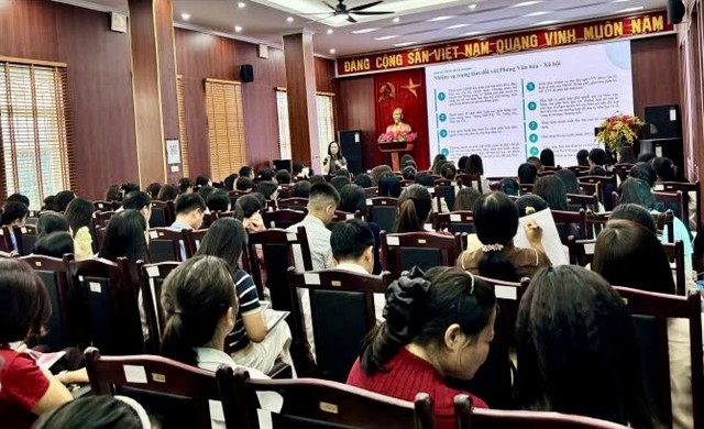 H&agrave; Nội tập huấn c&ocirc;ng t&aacute;c bảo vệ, chăm s&oacute;c trẻ em tại 126 x&atilde;, phường - Ảnh 2.