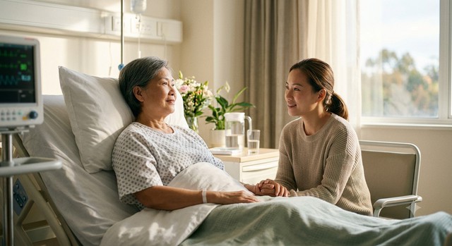 Từng thất vọng v&igrave; con trai kh&ocirc;ng cho sống c&ugrave;ng sau nghỉ hưu, t&ocirc;i hối hận sau một lần nằm viện - Ảnh 1.