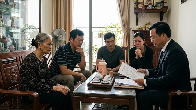Bố mẹ từng hứa chia đất cho 3 người con như nhau, đến ng&agrave;y mở di ch&uacute;c cả nh&agrave; lặng đi kh&ocirc;ng n&oacute;i được một lời - Ảnh 1.