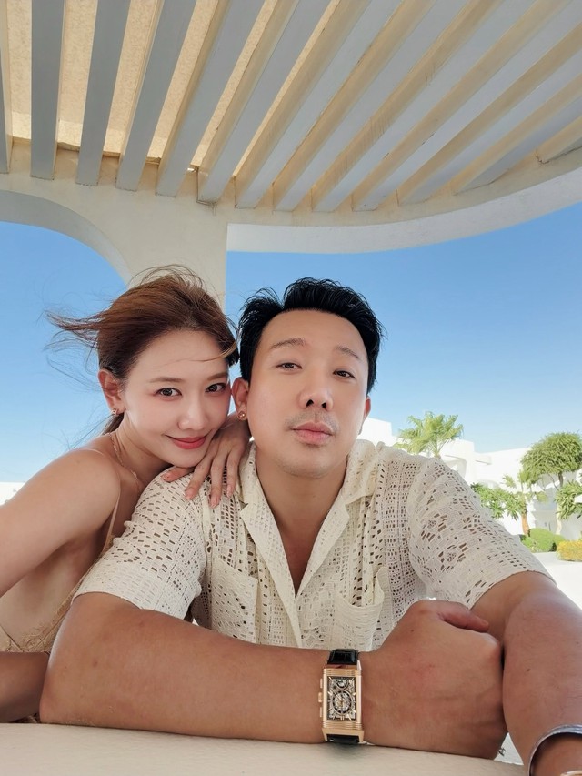 Hari Won hạnh ph&uacute;c b&ecirc;n Trấn Th&agrave;nh ở Ai Cập - Ảnh 9.