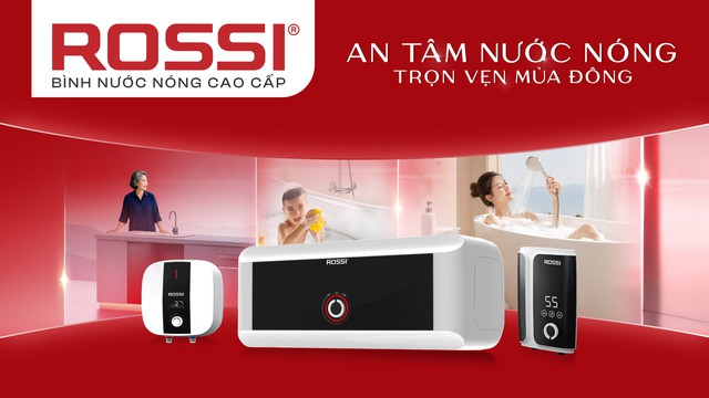 24 năm, một ti&ecirc;u chuẩn an to&agrave;n: v&igrave; sao b&igrave;nh nước n&oacute;ng cao cấp Rossi được hai thế hệ tin chọn?  - Ảnh 1.