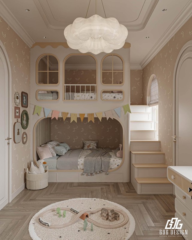 Hé lộ nội thất sang trọng căn biệt thự 5 tầng của cặp đôi Việt Anh và Quỳnh Nga - Ảnh 3.
