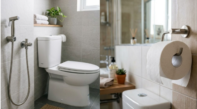 B&iacute; quyết kết hợp v&ograve;i xịt v&agrave; giấy vệ sinh gi&uacute;p bảo vệ sức khỏe - Ảnh 2.