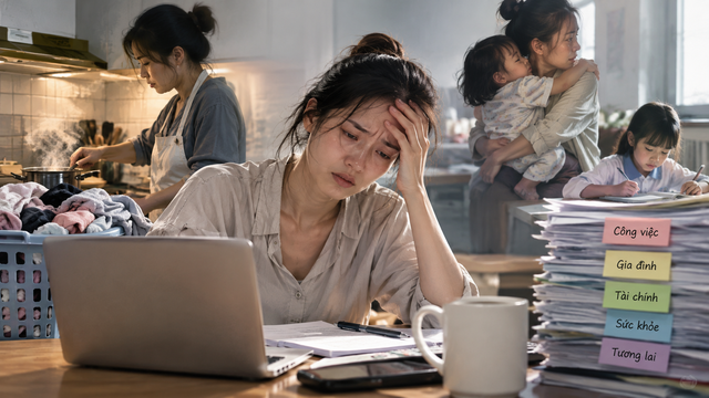 &Aacute;p lực của phụ nữ ng&agrave;y nay - Ảnh 1.
