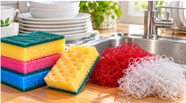 N&ecirc;n d&ugrave;ng miếng rửa b&aacute;t trong bao l&acirc;u th&igrave; thay? - Ảnh 1.