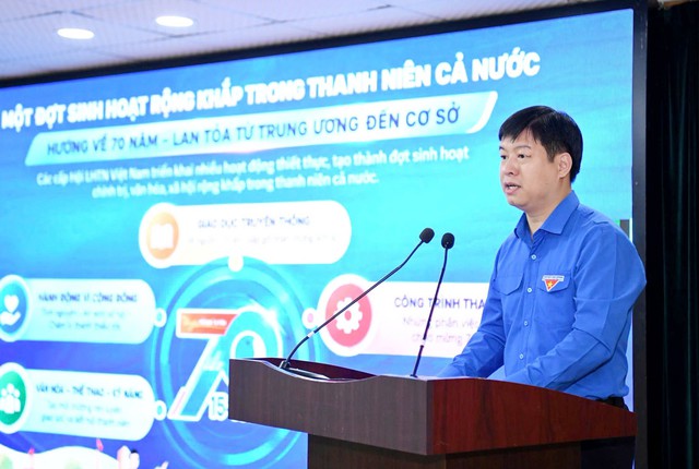 Thanh ni&ecirc;n lan tỏa t&igrave;nh y&ecirc;u Tổ quốc trong chuỗi hoạt động kỷ niệm 70 năm - Ảnh 2.