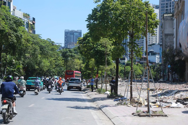 Cận cảnh dự &aacute;n vườn hoa c&ocirc;ng cộng tr&ecirc;n đường Nguyễn Ho&agrave;ng tại phường Từ Li&ecirc;m - Ảnh 1.
