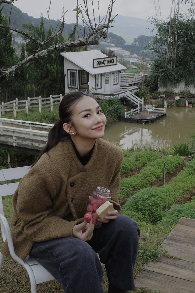 Thanh Hằng 'sống chậm' ở Đ&agrave; Lạt trong những ng&agrave;y gi&aacute;p Tết - Ảnh 9.