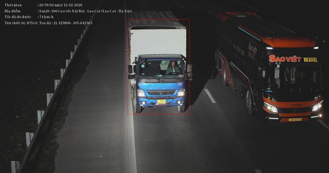 H&agrave; Nội ghi h&igrave;nh vi phạm giao th&ocirc;ng bằng Camera AI từ 12 / 2 đến 13 / 2 năm 2026 - Ảnh 2.