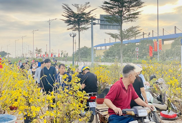 Người d&acirc;n tất bật mua sắm h&agrave;ng h&oacute;a, c&acirc;y hoa cảnh ng&agrave;y 29 Tết - Ảnh 6.