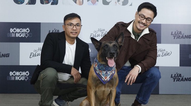 Diễn vi&ecirc;n Thanh Sơn Chia sẻ chuyện chăm s&oacute;c bạn diễn đặc biệt l&agrave; ch&uacute; ch&oacute; Coddy - Ảnh 1.