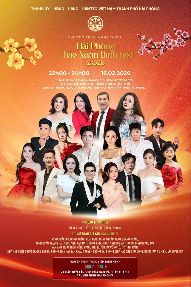 Tết Nguy&ecirc;n đ&aacute;n B&iacute;nh Ngọ 2026: Chương tr&igrave;nh nghệ thuật đặc sắc tại H&agrave; Nội v&agrave; Hải Ph&ograve;ng - Ảnh 2.