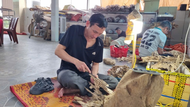 L&agrave;ng nghề trầm hương H&agrave; Tĩnh tất bật v&agrave;o vụ Tết - Ảnh 5.