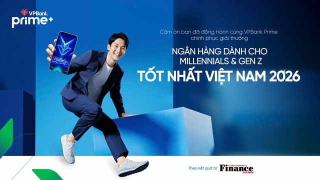 VPBank Prime 'chiếm lĩnh' thế hệ Millenials v&agrave; GenZ: 2 năm li&ecirc;n tiếp được vinh danh bằng giải thưởng quốc tế - Ảnh 1.
