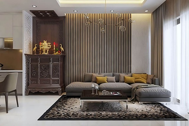 B&agrave;n thờ nh&agrave; ở chung cư cần lưu &yacute; g&igrave;, c&aacute;ch bố tr&iacute;? - Ảnh 1.