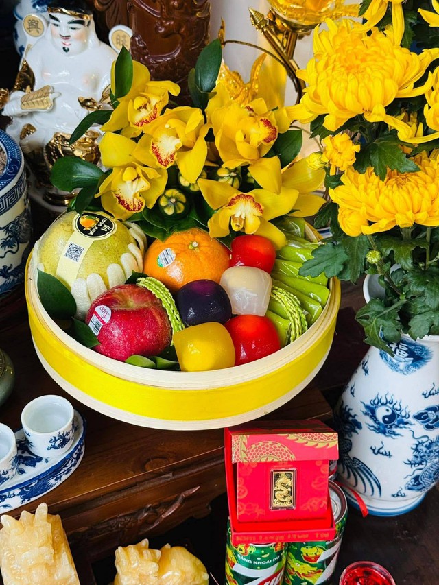 Mâm cúng Rằm tháng Giêng giá vài trăm nghìn đồng, đẹp xuất sắc được chị em thi nhau đặt hàng - Ảnh 12. Mâm cúng Rằm tháng Giêng giá vài trăm nghìn đồng, đẹp xuất sắc được chị em thi nhau đặt hàng - Ảnh 12.